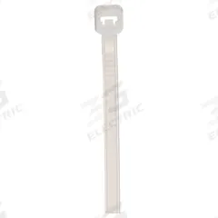 GRAINGER Cable Tie: 4 in Nominal Lg, 1 in Nominal Max. Bundle Dia., 0.1 in Wd, Natural, 100 PK (MPN 36J127). Key specifications — Outdoor Use: No; Color: Natural; Brand: GRAINGER.