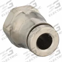 LEGRIS Push-Fit Adapter Fitting: 4 mm OD x 5 mm Pipe Size, Push-to-Connect x Metric, Brass, Silver (MPN 3601 04 19). Key specifications — Brand: LEGRIS.