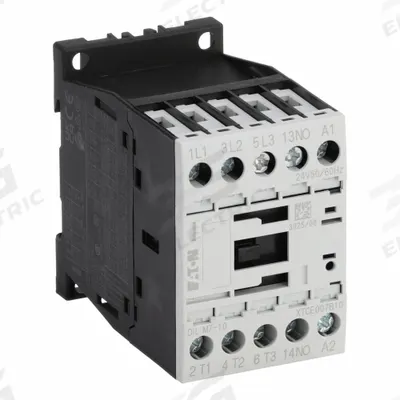 EATON Magnetic Contactor: Non-Reversing, 3 Poles, 3NO Contacts, 7 A - Non-Reversing IEC Contactors