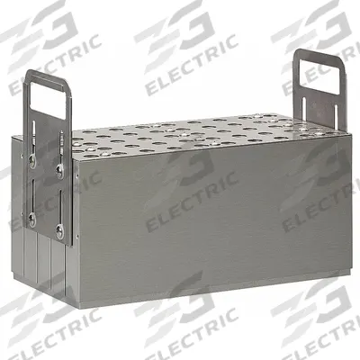 LABCONCO Heat Block: Aluminum, 15 in Overall Wd, 15 in Overall Lg, 12 Wells, 75 mm Well Dia - Dry Bath Blocks