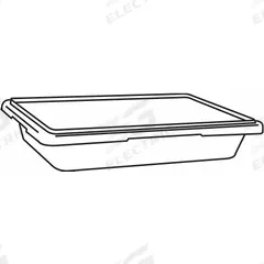 RUBBERMAID COMMERCIAL PRODUCTS Storage Bin: For 5M738, For FG618000BLA/FG618000GRAY (MPN FG6180L9BLA). Key specifications — For Use With Grainger Item Number: 5M738; For Use With Mfr. Model Number: FG618000GRAY; Fits Brand: Rubbermaid Commercial; Product Type: Storage Bin; Brand: RUBBERMAID COMMERCIAL PRODUCTS.