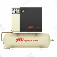 INGERSOLL RAND Rotary Screw Air Compressor: Horizontal, 10 hp, 36.1 cfm, 120 gal Tank, 200 (MPN UP6-10TAS-125/120-200-3-60). Key specifications — attr48606: Three; attr48593: 200; attr48578: INGERSOLL RAND; attr110305: Included.
