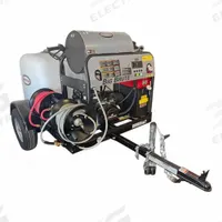 SIMPSON Gas-Powered Pressure Washer: Trailer Pressure Washer, Hot, Cart, Heavy Duty, Diesel, Direct (MPN 95016). Key specifications — attr1042471: 95016; attr1042472: Diesel; attr1042478: CRX; attr1045121: SIMPSON.