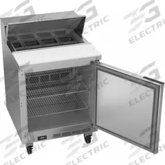 BEVERAGE-AIR Refrigerator: 6.8 cu ft, 45 3/8 in Ht, 31 in Dp, Yes Energy Star Compliant, 1 Doors (MPN SPE27HC). Key specifications — Control Type: Electronic; Energy Star Compliant: Yes; Brand: BEVERAGE-AIR.