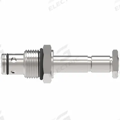 CHAR-LYNN Pressure Control Valve: Screw Adjustment, C-12-2 or C-12-2U Valve Cavity Size - Pressure Control Cartridge Valves