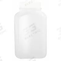 QORPAK Mixing/Storage/Sampling Bottle: 250 mL, 8.5 fl oz, HDPE, Natural, 43-400 Screw Closure Size (MPN PLC-03476). Key specifications — Body Color: Natural; Brand: QORPAK; Closure Included: Yes; Graduated: No; Closure Attached: Attached.