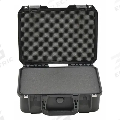 SKB Protective Case: 10 1/2 in x 15 in x 6 in Inside, Pick and Pluck, Black - Suitcase-Style Cases
