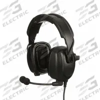 MOTOROLA Over the Head Headset: Over-the-Head Earmuff, 25 dB NRR, 2-Pin, Listen/Talk, Black, Foam (MPN PMLN7468). Key specifications — Cup Color: Black; Intrinsically Safe: No; Connection Type: 2-Pin; Two-Way Radio Communication Type - MERCH: Listen and Talk; Brand: MOTOROLA; Foldable: Yes.
