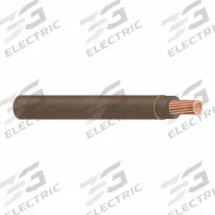 Building Wire: Copper, 2 AWG, 1 Conductors, Stranded, Brown, 1,000 ft Lg, THHN/THWN-2 (MPN WXP-6G-0201-07-1000). Key specifications — Voltage: 600 V; Brand: APPROVED VENDOR.
