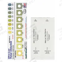 INDUSTRIAL TEST SYSTEMS Test Strips: Total Chlorine, Strip, 30 Tests, Total Chlorine (MPN 480007). Key specifications — Test Form: Strip; Brand: INDUSTRIAL TEST SYSTEMS; Parameter Measurements Included: 0 to 10 ppm Total Chlorine Method A.