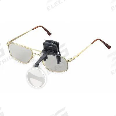 ESCHENBACH OPTIK GMBH Monocular Clip-on Lens System: 4X, 2.5 in Focal Distance - Loupes