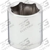 WESTWARD Socket: Metric, 3/8 in Drive Size, 16 mm Socket Size, 6-Point, Std, Chrome, 1 in Overall Lg (MPN 53YR88). Key specifications — attr1204417: WESTWARD; attr1204392: Chrome.