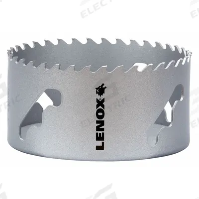 LENOX Hole Saw: 4 1/2 in Saw Dia., 3 Teeth per Inch, 1 7/8 in Max. Cutting Dp - Multi-Material-Cutting Hole Saws without Arbor