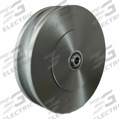 HAMILTON Track Wheel: 8 in Wheel Dia., 2 in Wheel Wd, 2,800 lb Load Capacity - U-Groove Wheels