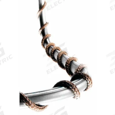 BRISKHEAT Heating Cord: 760°C Op Temp - Max, 24 ft Overall Lg, 3/16 in Thick, 1,440 W Watt - Samox Heating Cords