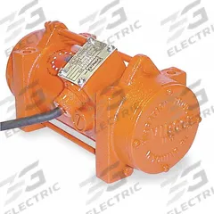 VIBCO Electric Vibrator: DC Series, 350 lbf, 12V DC, 16/8 A, 4,000 vpm, 3,000 lb Bin Wt Capacity (MPN DC-300). Key specifications — attr661947: 16/8 A; attr661979: 74 dBA; attr661970: 12V DC.