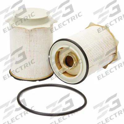 FLEETGUARD Automotive Fuel Filter: 14 1/2 in Overall Lg, Diesel Fuel, Diesel - Cartridge Fuel Filters