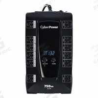 CYBER POWER UPS System: Single Phase, 750 VA Power Rating, 120 V AC Input, 120 V AC Output, 5-15P (MPN AVRG750LCD). Key specifications — Phase: Single; UPS Type: Line Interactive; Brand: CYBER POWER.