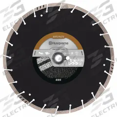 HUSQVARNA Diamond Saw Blade: Asphalt, 11 13/16 in Blade Dia., 25 3/16 in Arbor Size, Wet/Dry, Good (MPN Tacti-Cut S85 14). Key specifications — attr1097734: Wet/Dry; attr1097738: Power Cutter; attr1097751: HUSQVARNA.
