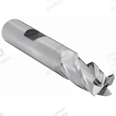 YG-1 Square End Mill: Cobalt, 4 Flute, 7/32" Mill Dia, 9/16" LOC, 2-7/16" OAL (MPN 07295)