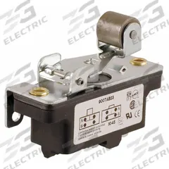 TELEMECANIQUE SENSORS Snap Action Switch: Roller Lever Actuator, 1NO/1NC, Screw (MPN 9007AB23). Key specifications — AC Contact Rating: 10 A @ 240 V; Electrical Connection: Screw; Brand: TELEMECANIQUE SENSORS.