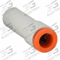 SMC Push-Fit Adapter Fitting: 1/4 in OD x 3/8 in OD Size, Push-to-Connect x Push-to-Connect, Brass (MPN KQ2R07-11A). Key specifications — Brand: SMC.