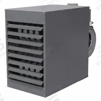 DAYTON Gas Wall and Ceiling Unit Heater: 175,000 BtuH Heating Capacity Input, Blower, 5 in Flue Dia (MPN 55FG87). Key specifications — Fuel Type: Natural Gas; Combustion Type: Field Convertible; Brand: DAYTON; Fan Type: Blower; Gas Connection Size, Gas Connection Type: 1/2 in NPT, Male; Overall Dimensions - H x W x D: 33-3/4 in x 37-1/4 in x 56-1/8 in.