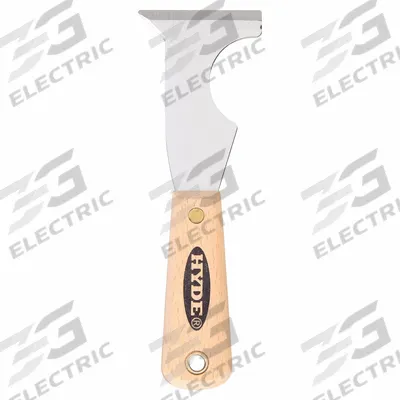 HYDE Painters Tool: Carbon Steel, 2 1/2 in Blade Wd, 3 3/8 in Blade Lg - Standard Painter's Multi-Tools