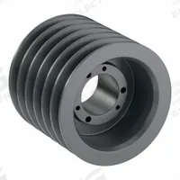APPROVED VENDOR V-Belt Pulley: 5V520, 6 Groove, 5.2 in OD, Bushed Bore, SD, For 5V/5VX Belt Section (MPN 65V520SD). Key specifications — Pulley Industry Number: 5V520; Pitch Diameter: 5.2 in (5V); For Belt Section (broad, with similar types): 5V or 5VX.