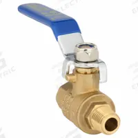 APPROVED VENDOR Manual Two-Way Ball Valve: 1/4 in, Straight, MNPT x FNPT, Full Port Ball Port, Lever (MPN 6GD21). Key specifications — Brand: APPROVED VENDOR; Handle: Lever.