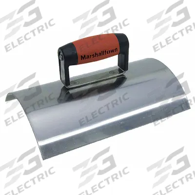 MARSHALLTOWN Wall Capping Tool: Blade Material Stainless Steel, 6 in Blade Wd - Wall Capping Trowels