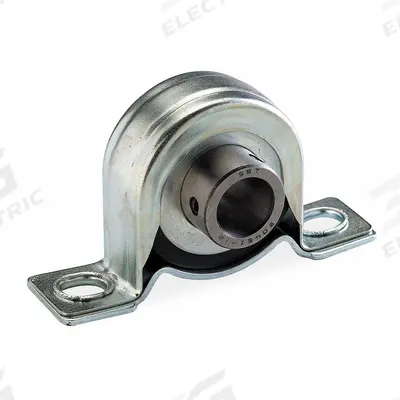 Dayton Pillow Block Bearing: 1 in Bore, Steel, Set Screws, 1 1/2 in Shaft Ht - Stamped Steel Pillow Block Ball Bearings
