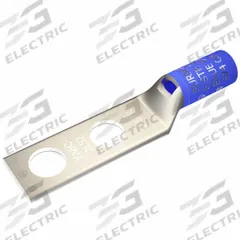 Compression Lug: For 6 AWG, Stranded Wire, #10 Stud Size, Std, Copper Barrel (MPN YA6C2L51). Key specifications — Inspection Hole: Yes; For Wire Type: Stranded; For Wire Sizes: 6 AWG; Brand: BURNDY; Manufacturer Part Number: YA6C2L51.