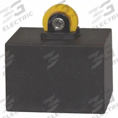 EATON Limit Switch Head: Roller Plunger, Top, LS Series (MPN LS-XP). Key specifications — Compatible with Series: LS-Titan; Actuator Location: Top; Brand: EATON; Roller Position: Top; Action: Momentary; Arm/Operator Material: Non-Metallic.