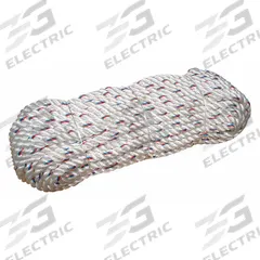 APPROVED VENDOR Rigging and Climbing Rope: Twisted, 5/8 in Dia, 1,620 lb Working Load Limit, Blue (MPN 20TL64). Key specifications — Brand: APPROVED VENDOR; Rope Type: Static; Third Color: White.