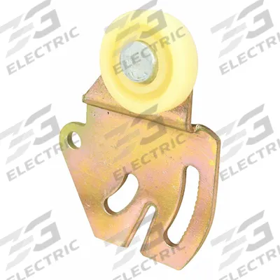 PRIME-LINE Roller: 3 in Lg, 3 13/16 in Wd, 60 lb Max Wt - Hanging Door Rollers