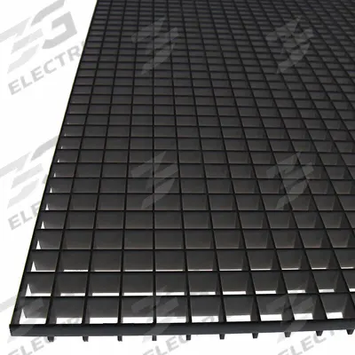 AMERICAN LOUVER Eggcrate Grille: Eggcrate Grille, TC-24-2448BK-5PK - Replacement HVACR Fans, Filters & Ventilation Parts