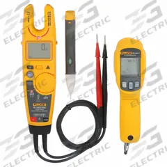 FLUKE Digital Multimeter Clamp On Kit: Infrared Thermometer/Volt Detector/Volt Tester, CAT III 600V (MPN T6-600/62MAX+/1AC/WWG). Key specifications — Clamp Meter Instrument Count: 1,000; Brand: FLUKE; Testing Function_Filter: Resistance; Resistance.