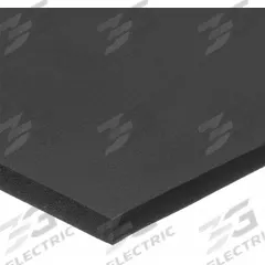 EPDM Sheet: Std, 1/16 in Thick, 36 in x 120 in, Black, Closed Cell, Plain, -90°F to 275°F, Smooth (MPN ZUSAESR-S-31). Key specifications — Standards: FMVSS 302.