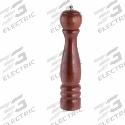 TABLECRAFT PRODUCTS Pepper Mill: Wood, Mahogany, 12 1/2 in Overall Ht - Pepper Mills