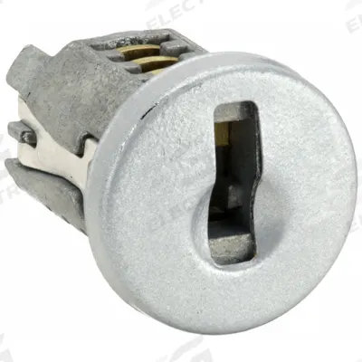 COMPX TIMBERLINE Cabinet and Drawer Lock Cylinder: Keyed Alike, 1/2 in Cylinder Dia, Nickel - Cylinders for Cabinet & Drawer Locks