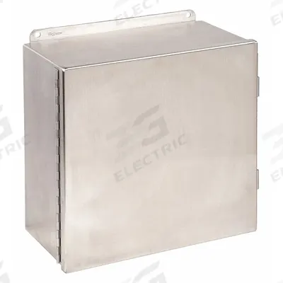 HOFFMAN Enclosure: Steel, 12 in x 10 in x 5 in, NEMA 12/13, Solid Cover - Steel Dust-Tight Enclosures