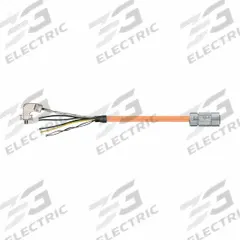 READYCABLE Servo Cable: Basic Cable, 70 ft Lg, For Allen-Bradley, Similar To 2090-CSBM1DE-10AF, PUR (MPN MAT9851723-70). Key specifications — Cable Jacket Color: Orange; Conductor Configuration: (4xAWG10 (6.0))+(2xAWG17 (1.0))+(1PRxAWG22(0.34)); Brand: READYCABLE; Cable Jacket Material: PUR.