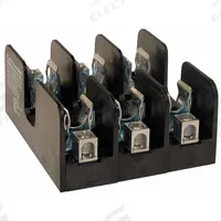 MERSEN Fuse Block: Open Block Design, 3 Pole, 250 V AC, Box Lug, Non-Indicating (MPN 20608R). Key specifications — Brand: MERSEN.