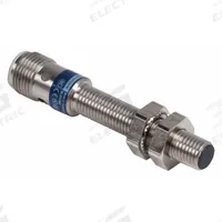 TELEMECANIQUE SENSORS Inductive Cylindrical Proximity Sensor: Built-in Connector, Shielded, 3 Wires (MPN XS608B1PBM12). Key specifications — Brand: TELEMECANIQUE SENSORS; AC Supply Voltage Rating: Not Rated; DC Supply Voltage Rating: 12-48V DC.