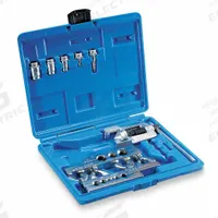 IMPERIAL Flaring and Swaging Tool: Single 45 Degree, Aluminum/Brass/Copper, Self-Centering, Case (MPN 275-FS). Key specifications — attr470063: Slip-On Forged Steel Yoke; attr470064: Yes; attr470070: Self-Centering; attr514815: Brass; attr542239: Case; attr542240: Flaring and Swaging Kit; attr447992: 275-FS; attr447995: IMPERIAL.