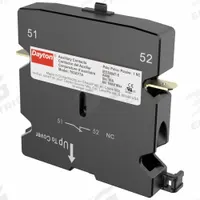 DAYTON Auxiliary Contact: 1NC, 10 A Max Current (AC), Side Mount, Side-Mounted (MPN 783XY7). Key specifications — Brand: DAYTON.