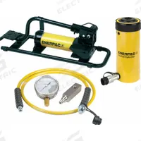 ENERPAC Ram and Pump Set: 20 ton Cylinder Nominal Capacity, 2 in Cylinder Stroke, Mfr. No. RCh202 (MPN SCH202FP). Key specifications — attr96781: HC7206; attr96779: Mfr. No. RCh202; attr96780: P392FP; attr98877: ENERPAC.