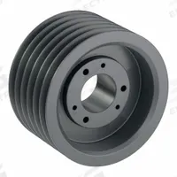 APPROVED VENDOR V-Belt Pulley: 8V1250, 6 Groove, 12.5 in OD, Bushed Bore, F, For 8V/8VX Belt Section (MPN 68V1250F). Key specifications — Pulley Industry Number: 8V1250; Pitch Diameter: 12.5 in (8V); For Belt Section (broad, with similar types): 8V or 8VX.