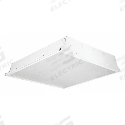 COLUMBIA LIGHTING Recessed Troffer: 2 ft Lg, 2 ft Wd, 4,051 lm, 4000K, 33 W - 2 ft. x 2 ft. LED Flat Panels & Troffers